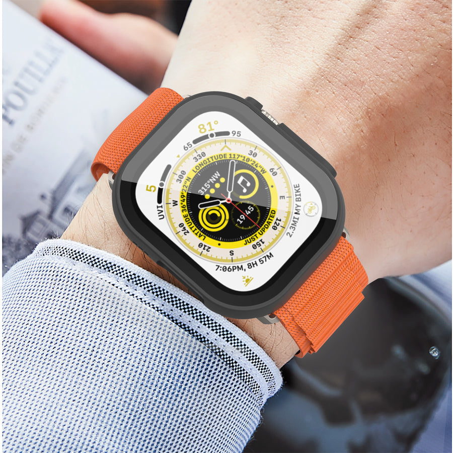 MyBat Fusion Protector Case (with Tempered Glass Screen Protector) for Apple Watch Ultra 49mm/Watch Ultra 3 49mm / Watch Ultra 2 49mm - Black - MAPWH49CSFSSC005-6.jpg