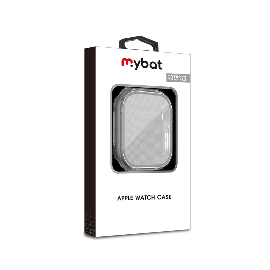 MyBat Fusion Protector Case (with Tempered Glass Screen Protector) for Apple Watch Series 10 42mm / Watch Series 11 42mm - Transparent Clear - MAWHS1042CSFSSC004-7.jpg