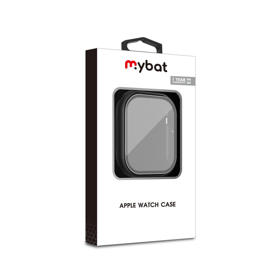 MyBat Fusion Protector Case (with Tempered Glass Screen Protector) for Apple Watch Series 10 42mm / Watch Series 11 42mm - Black - MAWHS1042CSFSSC005-7.jpg