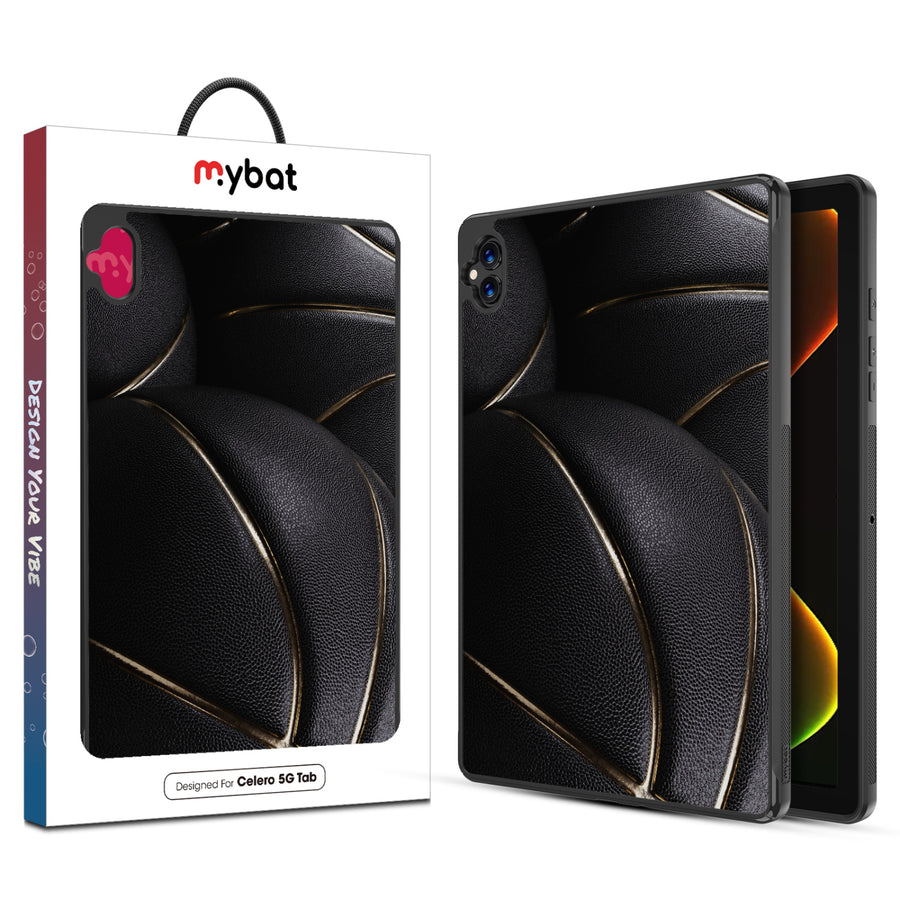 MyBat Design Lab Series Case for Boost Celero5G TAB - Black Basketballs - MBTC5GTABCSLESMP090-1.jpg