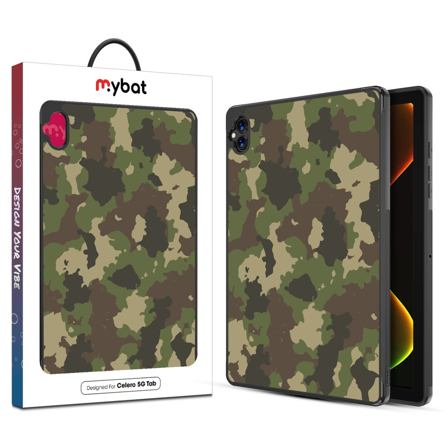 MyBat Design Lab Series Case for Boost Celero5G TAB - Army Camouflage