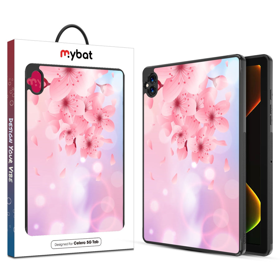 MyBat Design Lab Series Case for Boost Celero5G TAB - Cherry Blossoms