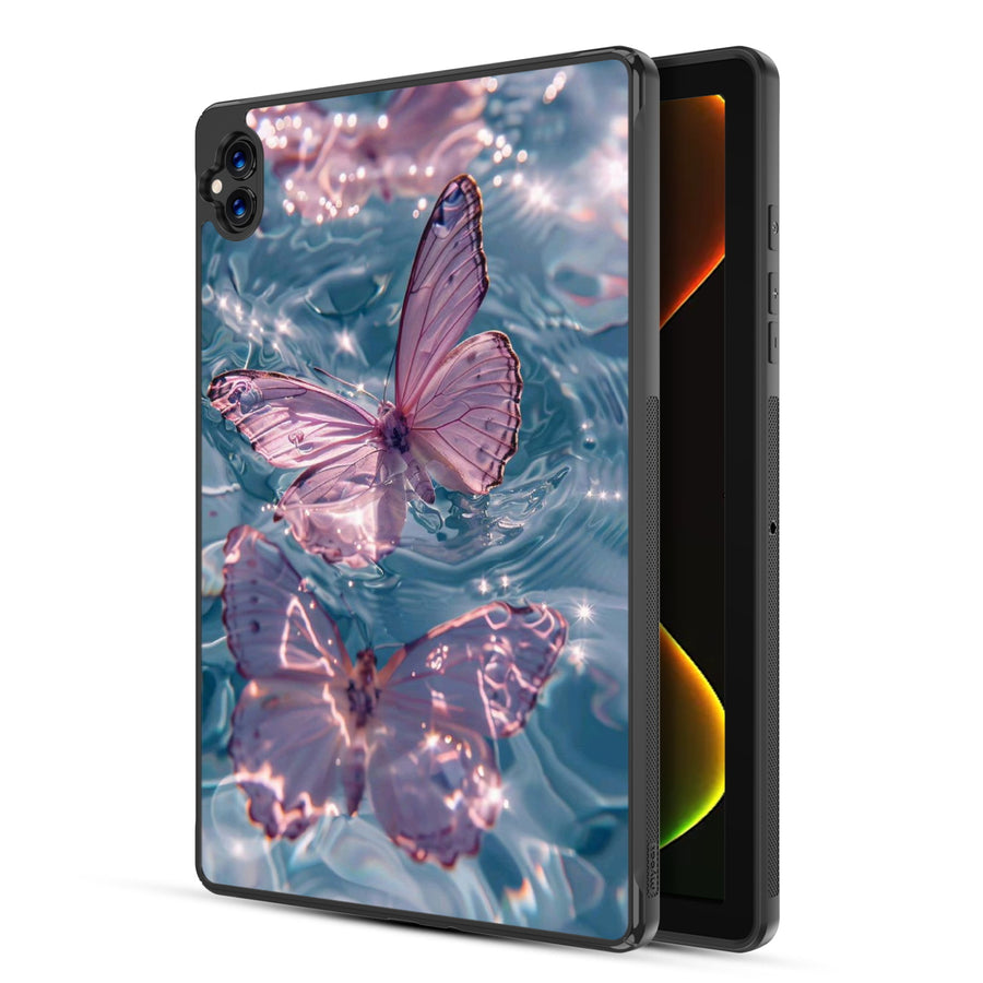 MyBat Design Lab Series Case for Boost Celero5G TAB - Floating Butterflies - MBTC5GTABCSLESMP180-2.jpg