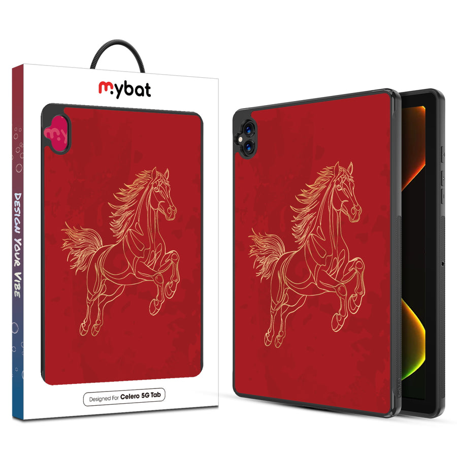 MyBat Design Lab Series Case for Boost Celero5G TAB - Fire Horse - MBTC5GTABCSLESMP460-1.jpg