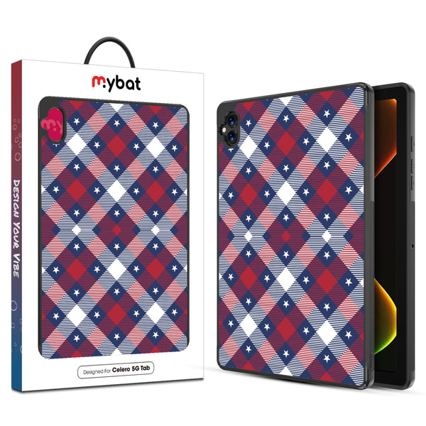 MyBat Design Lab Series Case for Boost Celero5G TAB – Americana Plaid - MBTC5GTABCSLESMP523.JPG