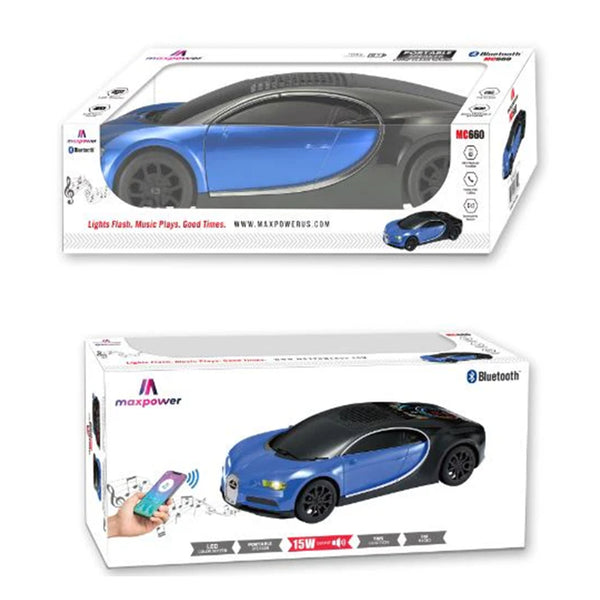 MaxPower Bugatti Style Bluetooth Speaker with LED Lights + Digital Display - Blue / Black - MC660-BL-8.jpg