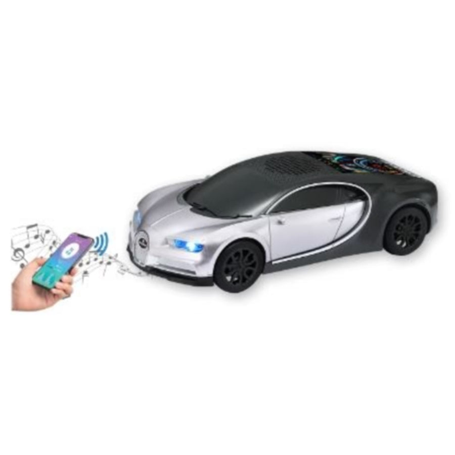 MaxPower Bugatti Style Bluetooth Speaker with LED Lights + Digital Display - Silver / Black - MC660-SL-4.jpg