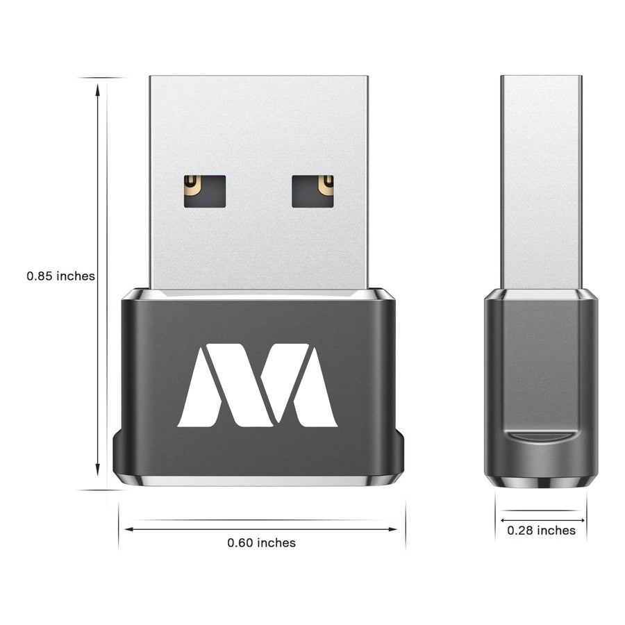 MyBat USB-C Female to USB-A Male Adapter - Black - MCBAAMN03B-4.jpg