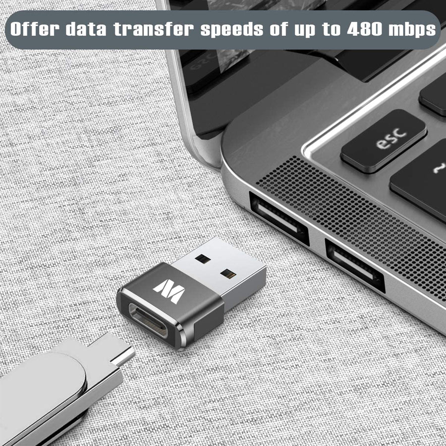 MyBat USB-C Female to USB-A Male Adapter - Black - MCBAAMN03B-5.jpg