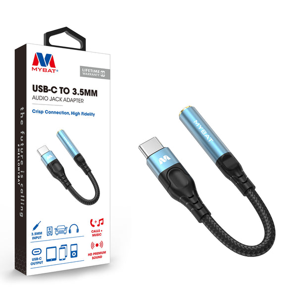 MyBat USB-C to 3.5mm Audio Adapter - Black - MCBC3MN08B012-1.jpg
