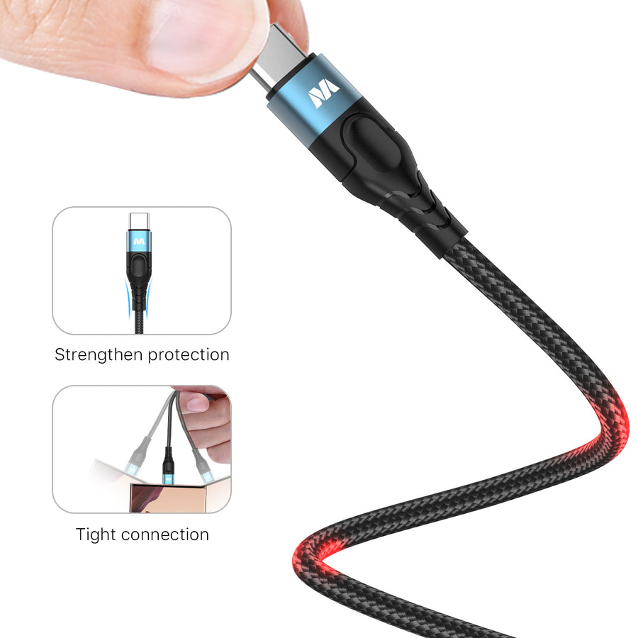 MyBat USB-C to 3.5mm Male Audio Cable - 4FT - Black - MCBC3MO08B12-5.jpg
