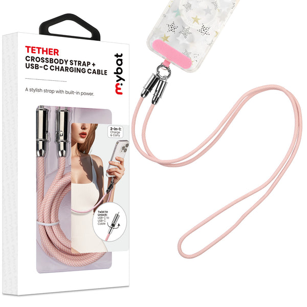 MyBat Tether Crossbody Strap + USB-C Charging Cable - 4FT - Pink - MCBCCMO12PK14-1.jpg