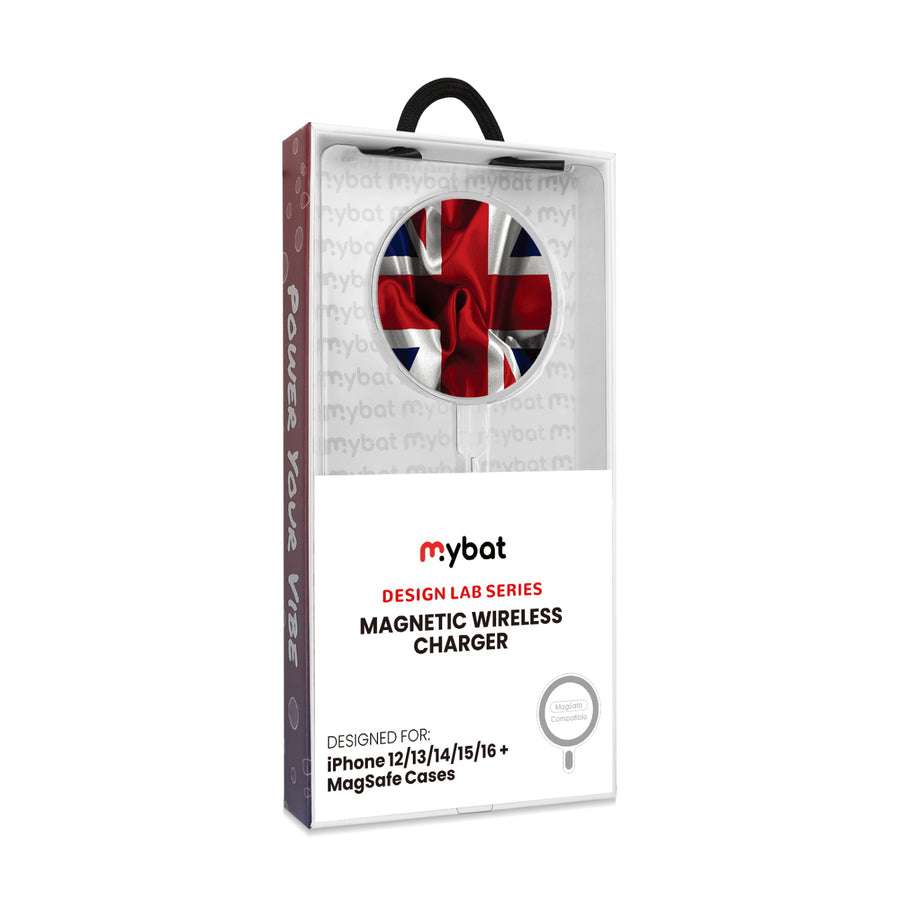 MyBat Design Lab Magnetic Wireless Charger - Silver - British Flag - MCGWIRC18SL-047-8.jpg