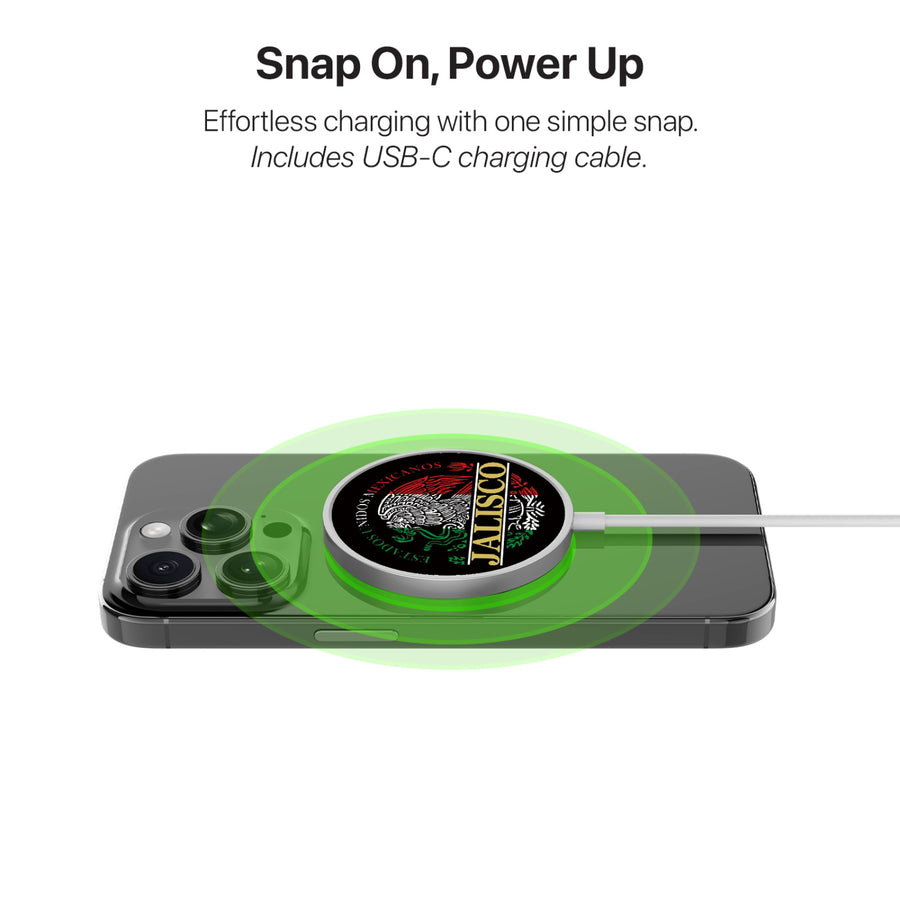 MyBat Design Lab Magnetic Wireless Charger - Silver - Estados Unidos Mexicanos - MCGWIRC18SL-050-4.jpg