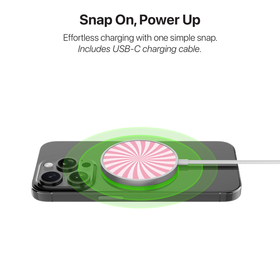 MyBat Design Lab Magnetic Wireless Charger - Silver - Candy Swirl - MCGWIRC18SL-104-4.jpg