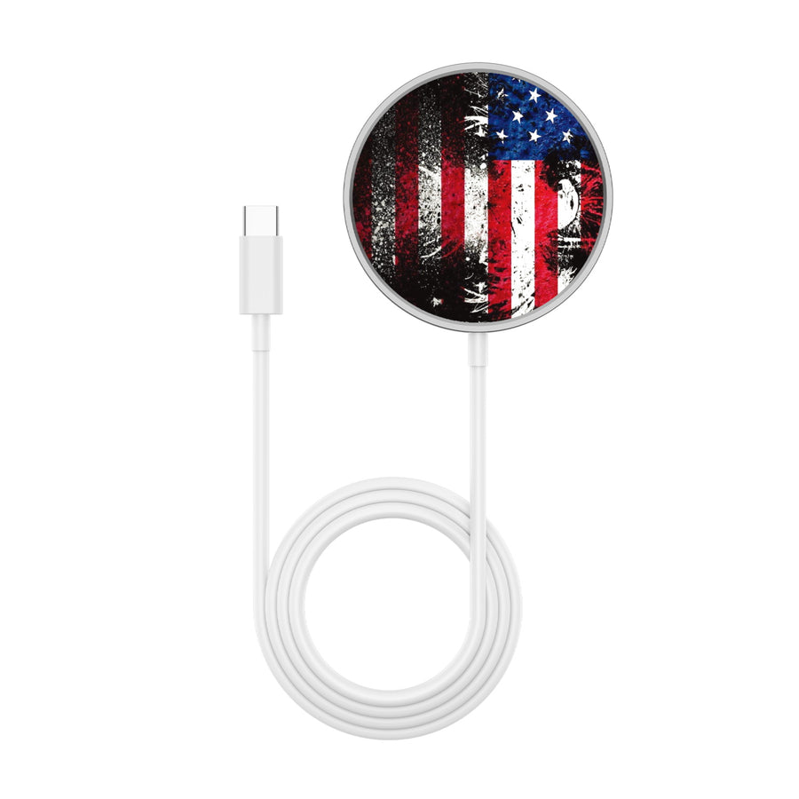 MyBat Design Lab Magnetic Wireless Charger - Silver - American Eagle - MCGWIRC18SL-169-3.jpg