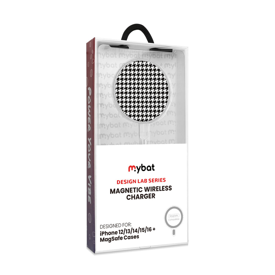 MyBat Design Lab Magnetic Wireless Charger - Silver - Classic Houndstooth - MCGWIRC18SL-215-8.jpg