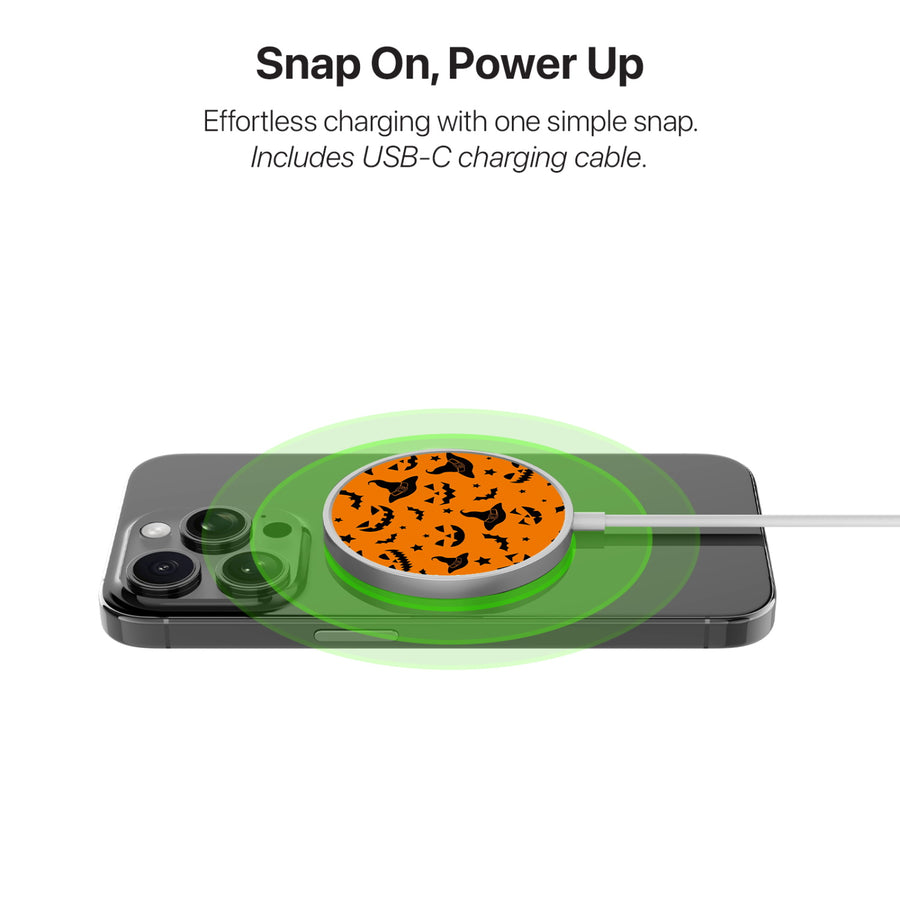 MyBat Design Lab Magnetic Wireless Charger - Silver - This is Halloween - MCGWIRC18SL-216-4.jpg