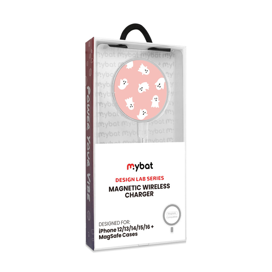 MyBat Design Lab Magnetic Wireless Charger - Silver - Friendly Ghosts - MCGWIRC18SL-219-8.jpg