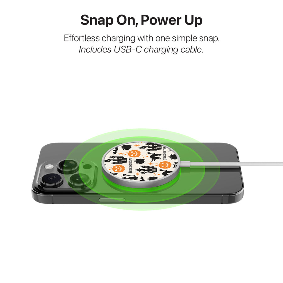 MyBat Design Lab Magnetic Wireless Charger - Silver - Trick or Treat - MCGWIRC18SL-221-4.jpg