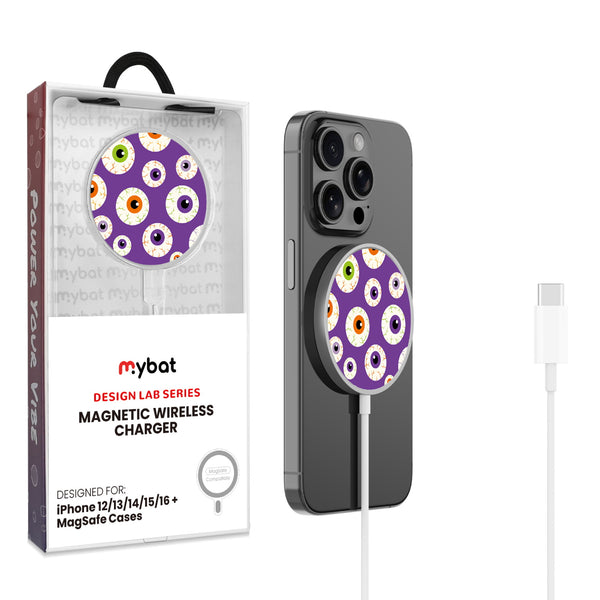 MyBat Design Lab Magnetic Wireless Charger - Silver - Frightful Eyes - MCGWIRC18SL-225-1.jpg