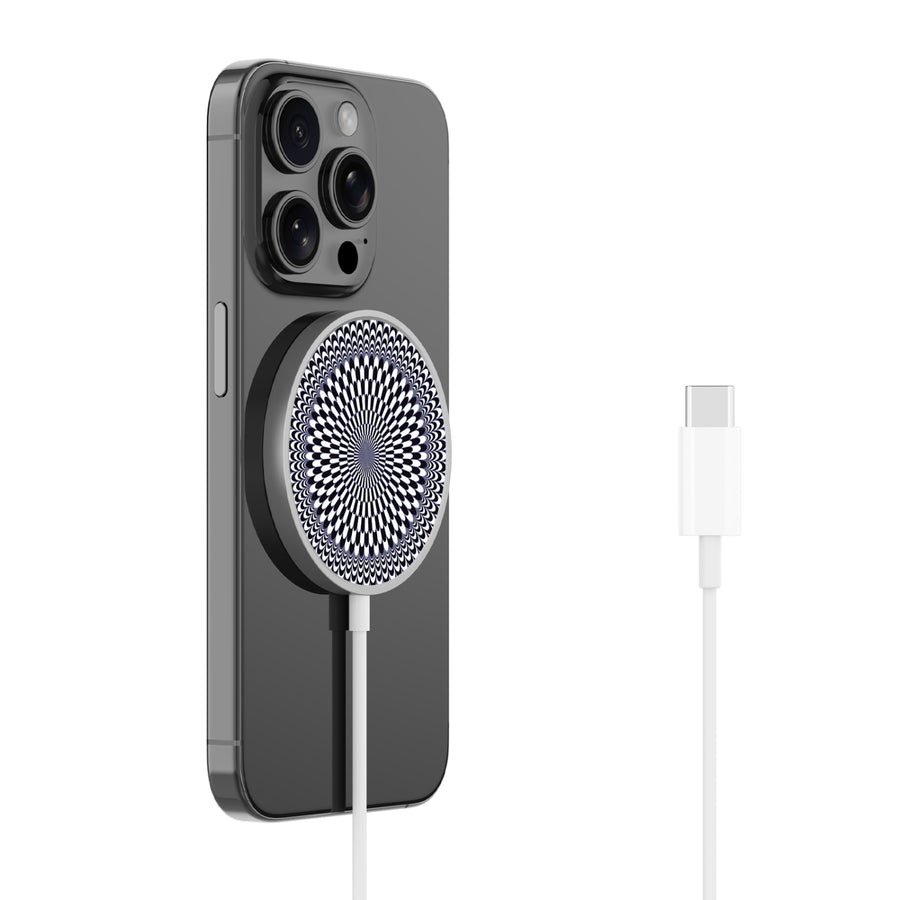 MyBat Design Lab Magnetic Wireless Charger - Silver - Dizzy Circle - MCGWIRC18SL-265-2.jpg