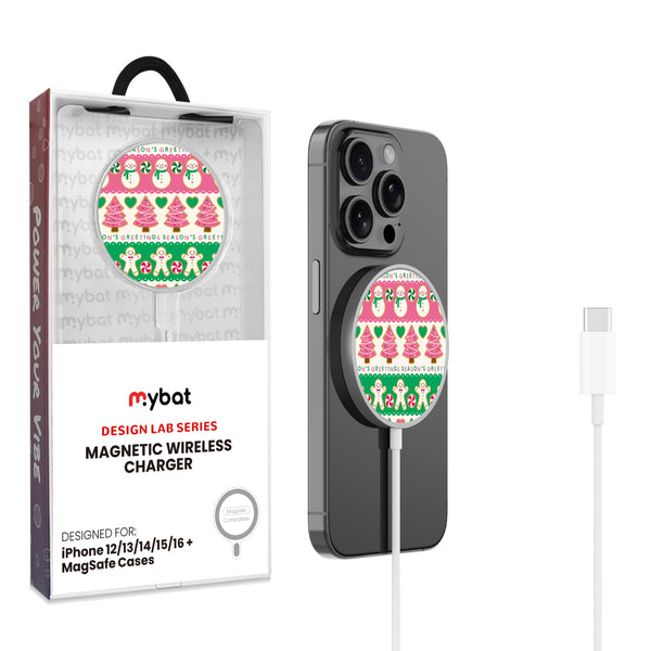 MyBat Design Lab Magnetic Wireless Charger - Silver - Season's Greeting - MCGWIRC18SL-277-1.jpg