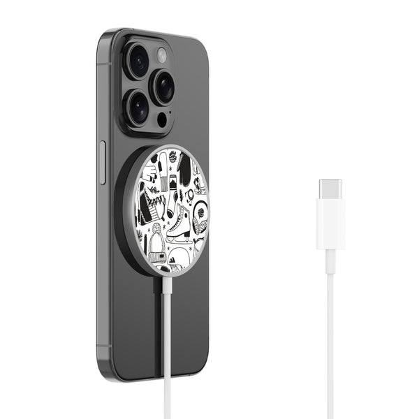 MyBat Design Lab Magnetic Wireless Charger - Silver - Hit the Slopes - MCGWIRC18SL-325-2.jpg