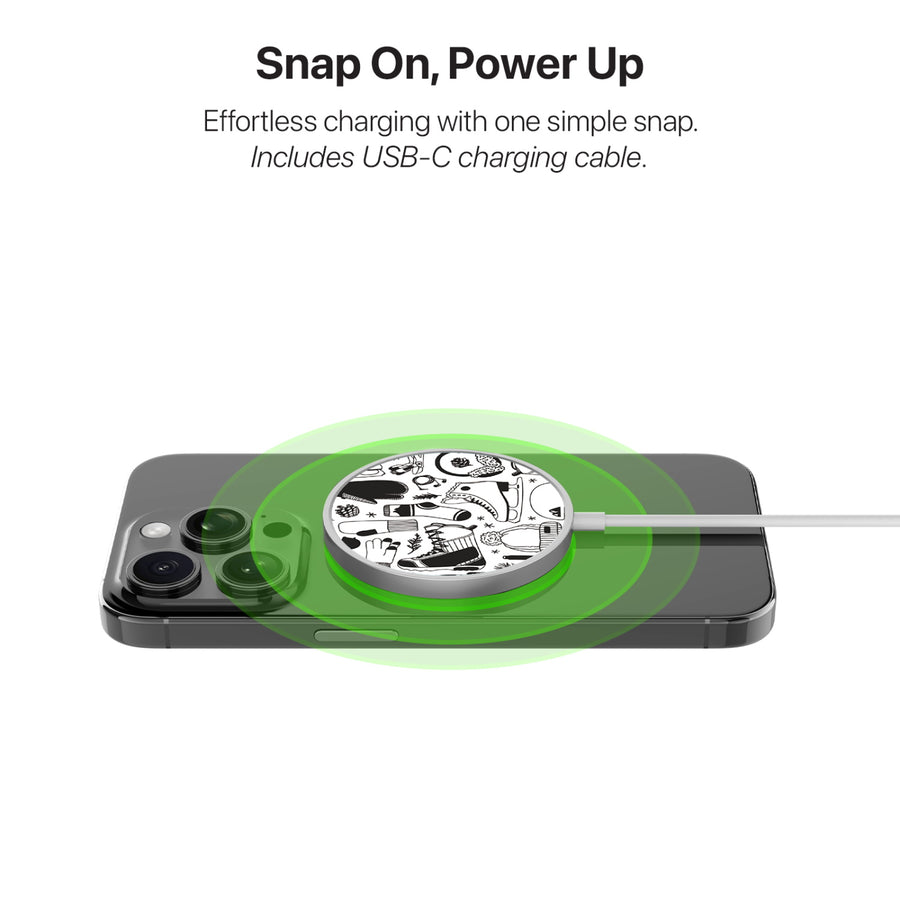MyBat Design Lab Magnetic Wireless Charger - Silver - Hit the Slopes - MCGWIRC18SL-325-4.jpg