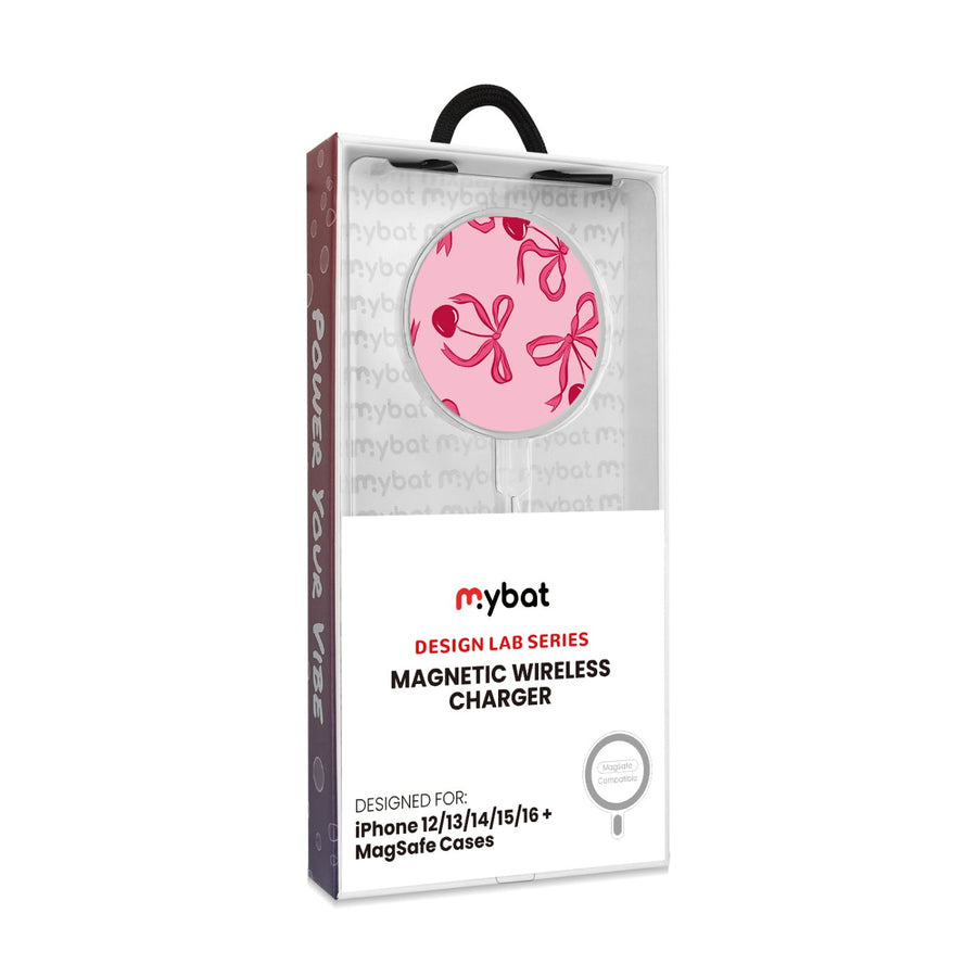 MyBat Design Lab Magnetic Wireless Charger - Silver - Mon Chérie