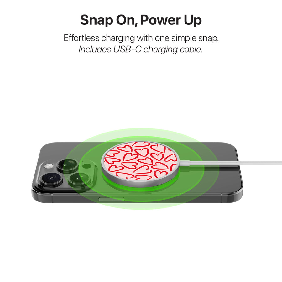 MyBat Design Lab Magnetic Wireless Charger - Silver - Endless Hearts - MCGWIRC18SL-338-4.jpg