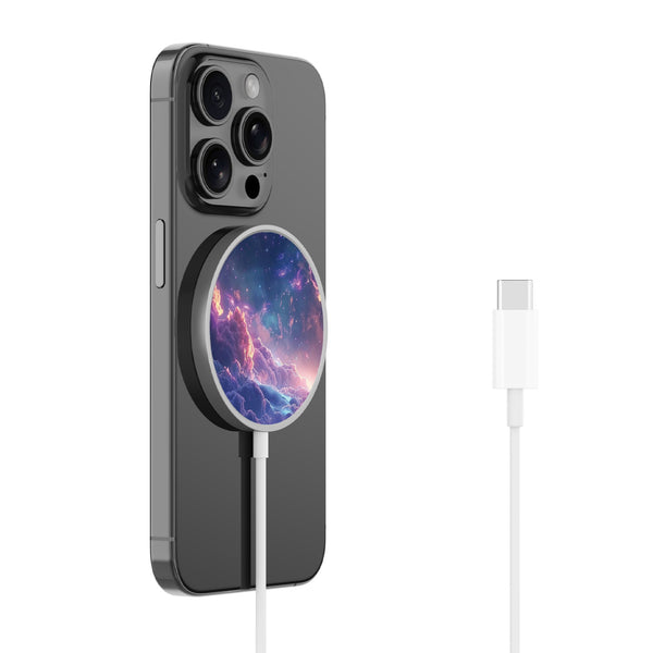 MyBat Design Lab Magnetic Wireless Charger - Silver - Galaxy Clouds - MCGWIRC18SL-345-2.jpg