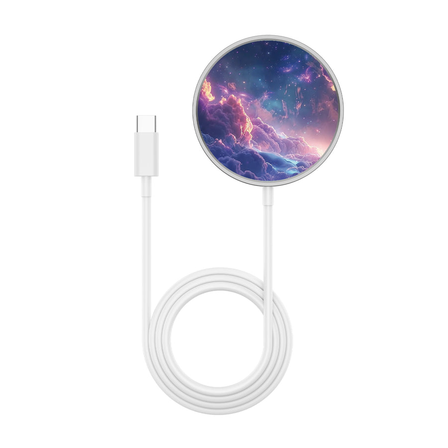 MyBat Design Lab Magnetic Wireless Charger - Silver - Galaxy Clouds - MCGWIRC18SL-345-3.jpg