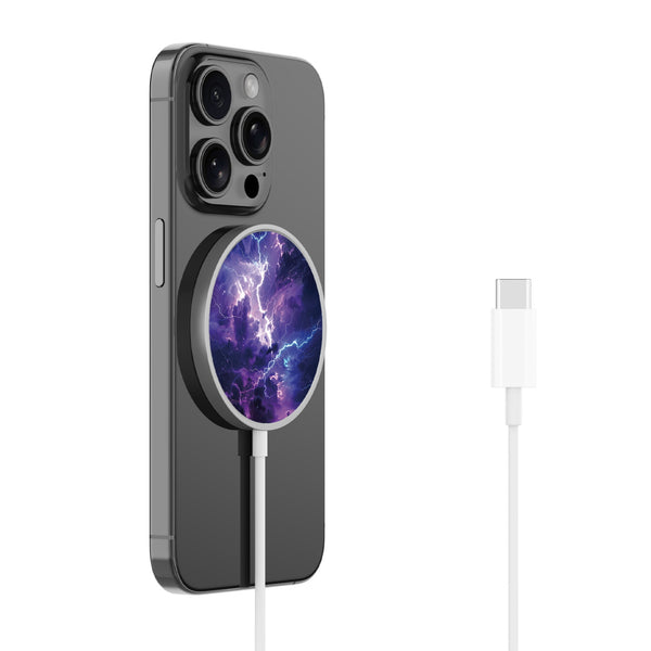 MyBat Design Lab Magnetic Wireless Charger - Silver - Lightning Storm - MCGWIRC18SL-353-2.jpg