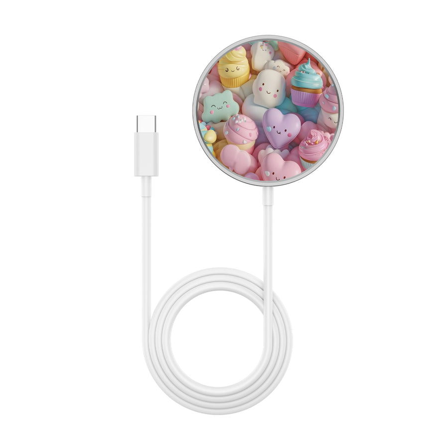 MyBat Design Lab Magnetic Wireless Charger - Silver - Candy Love - MCGWIRC18SL-354-3.jpg