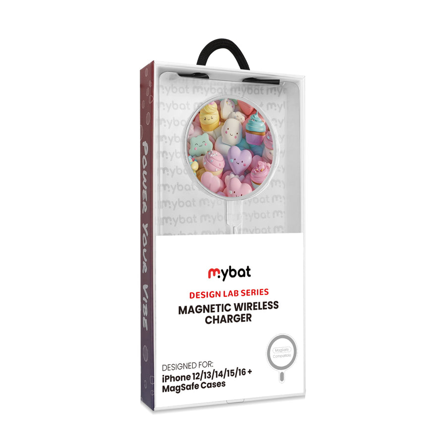 MyBat Design Lab Magnetic Wireless Charger - Silver - Candy Love - MCGWIRC18SL-354-8.jpg