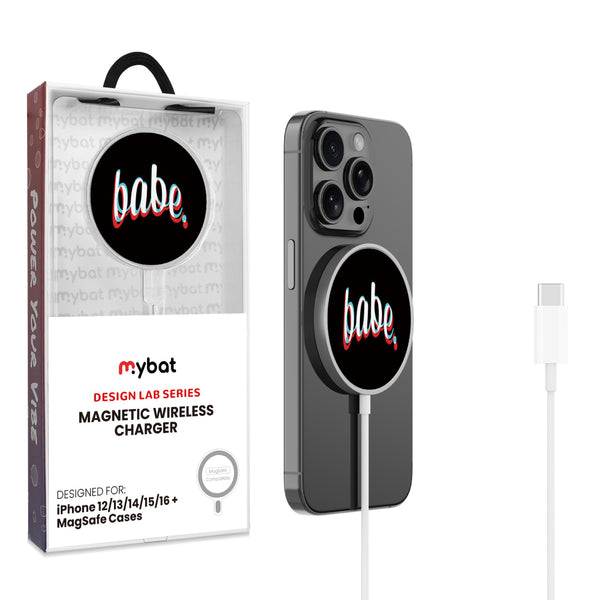MyBat Design Lab Magnetic Wireless Charger - Silver - Babe - MCGWIRC18SL-369-1.jpg
