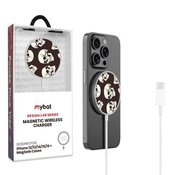 MyBat Design Lab Magnetic Wireless Charger - Silver - Bone Heads - MCGWIRC18SL-411-1.jpg