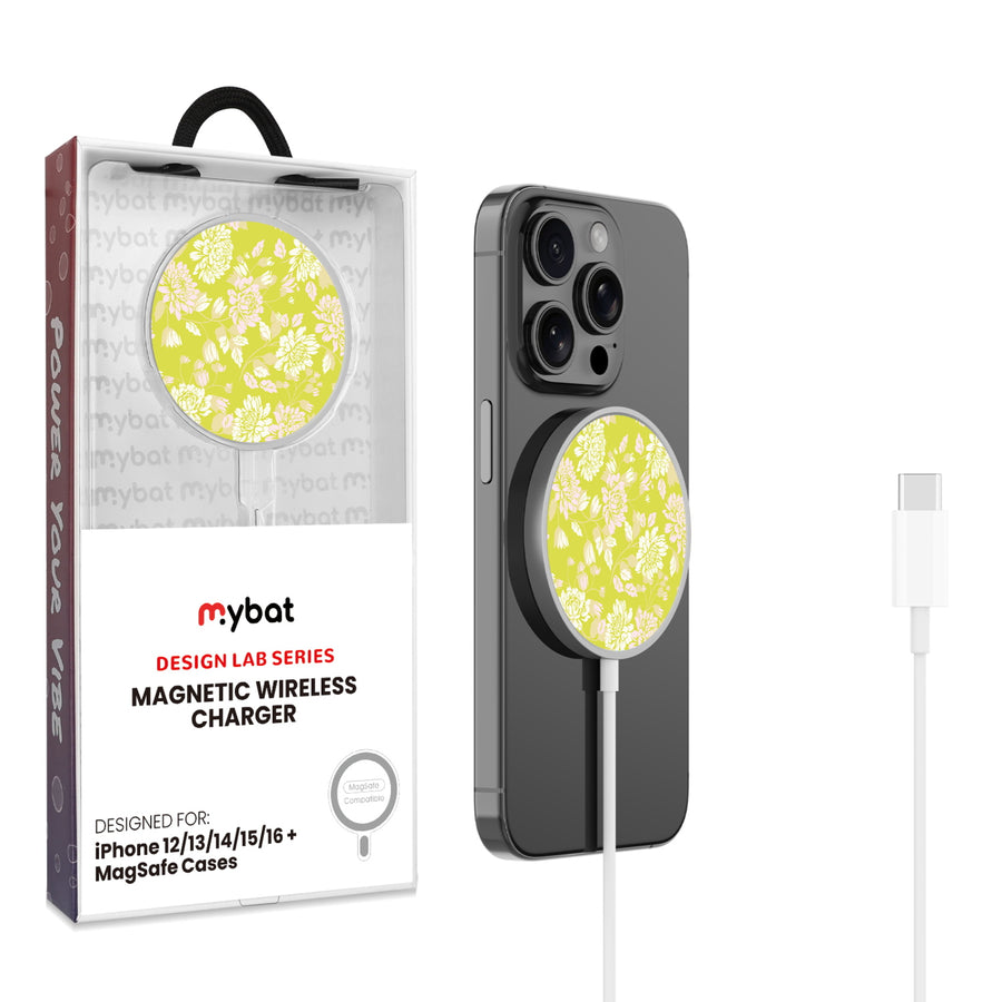 MyBat Design Lab Magnetic Wireless Charger - Silver - Green Thumb - MCGWIRC18SL-472-1.jpg