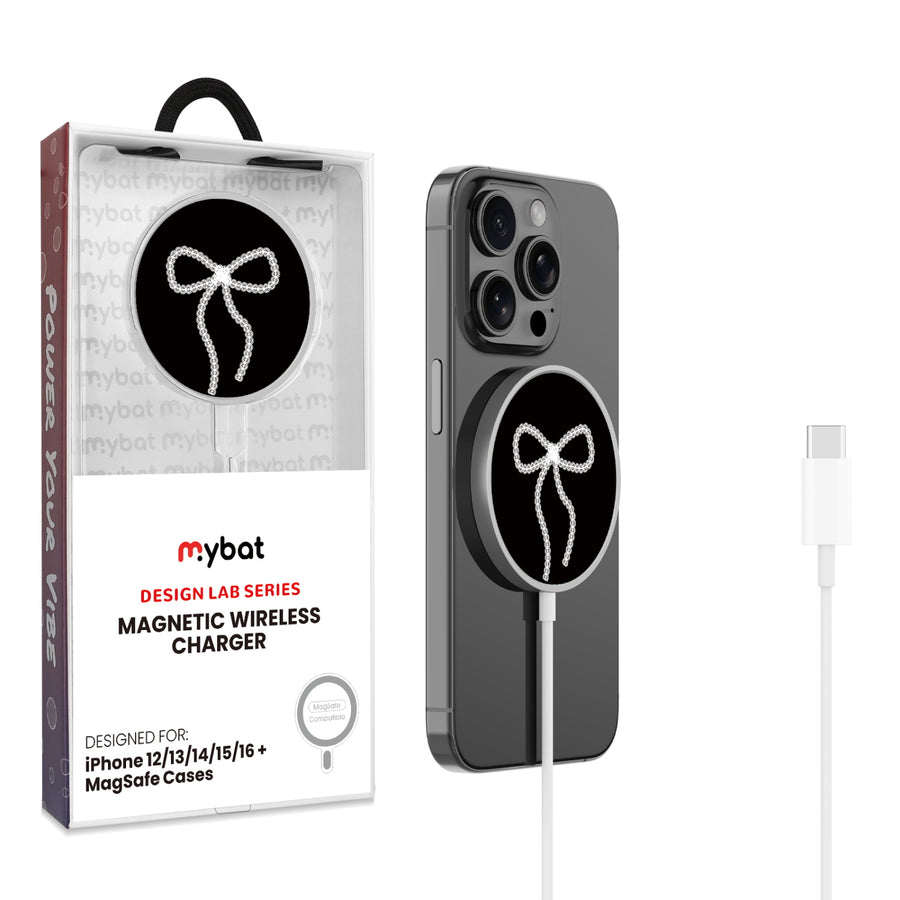 MyBat Design Lab Magnetic Wireless Charger - Silver - Classic Coquette - MCGWIRC18SL-486-1.jpg