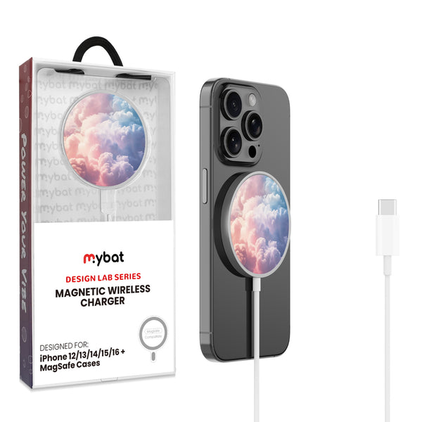 MyBat Design Lab Magnetic Wireless Charger - Silver - Cloudscape - MCGWIRC18SL-490-1.jpg