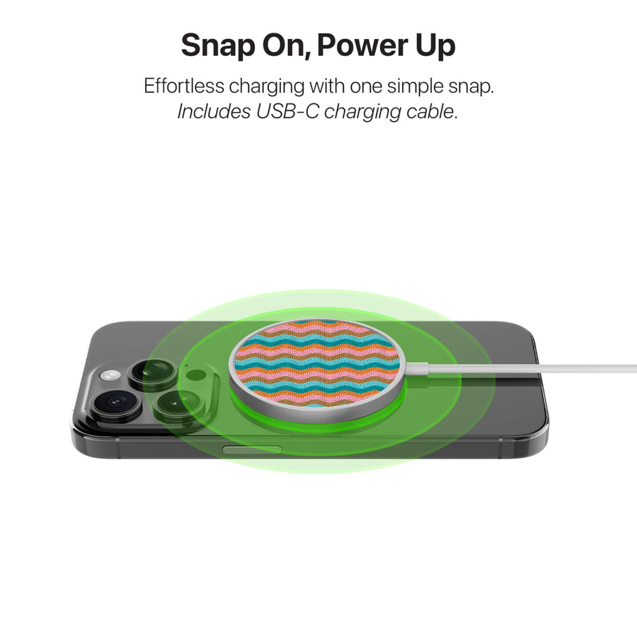 MyBat Design Lab Magnetic Wireless Charger - Silver - Heat Wave - MCGWIRC18SL-495-4.jpg