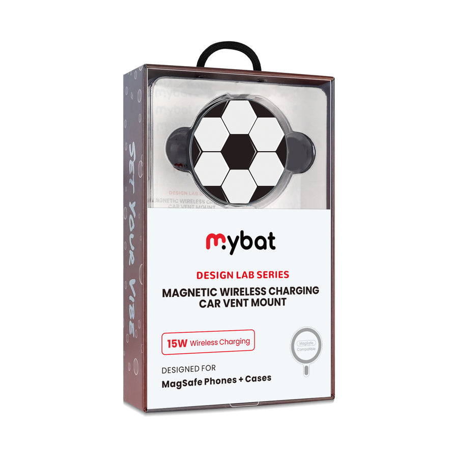 MyBat Design Lab Magnetic Wireless Charging Vent Mount - Black - Soccer - MCGWIRC21BK-088-10.jpg
