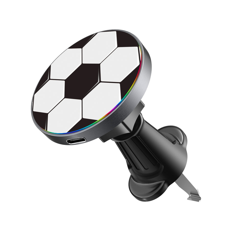 MyBat Design Lab Magnetic Wireless Charging Vent Mount - Black - Soccer - MCGWIRC21BK-088-2.jpg