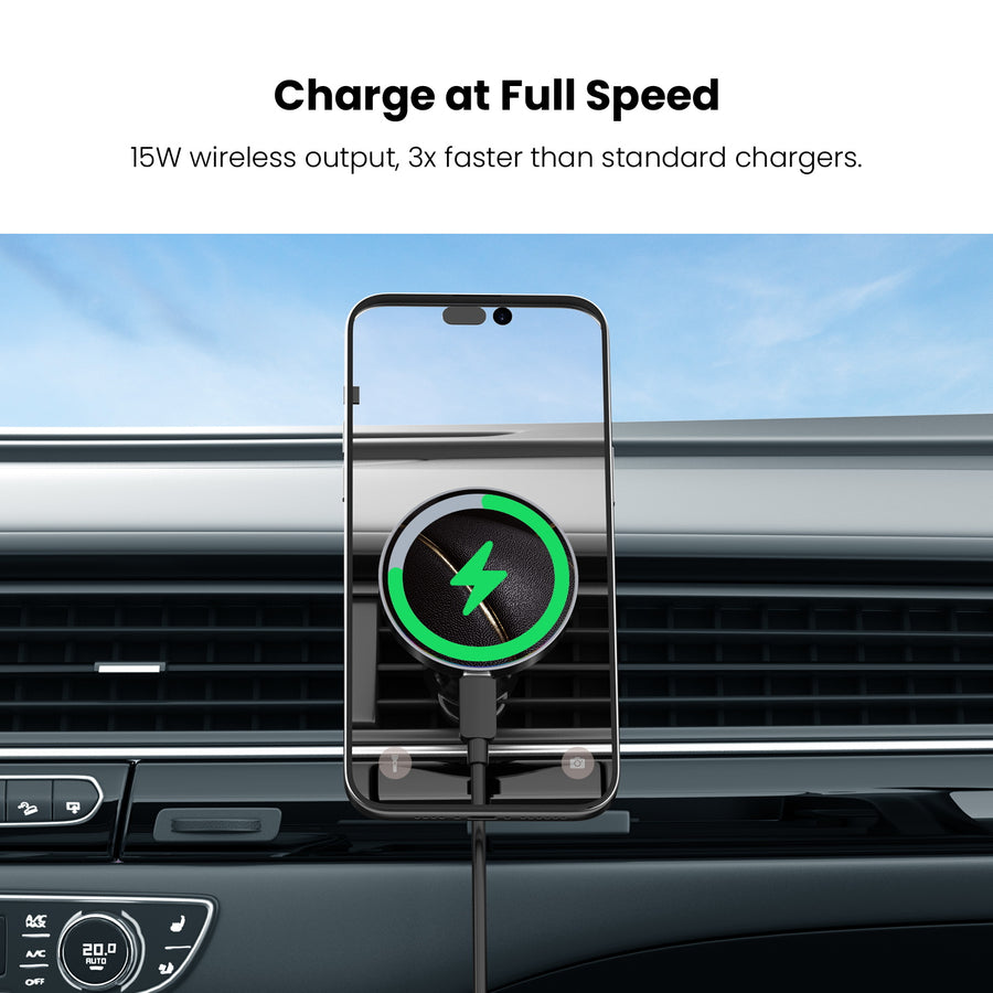 MyBat Design Lab Magnetic Wireless Charging Vent Mount - Black - Black Basketballs - MCGWIRC21BK-090-5.jpg