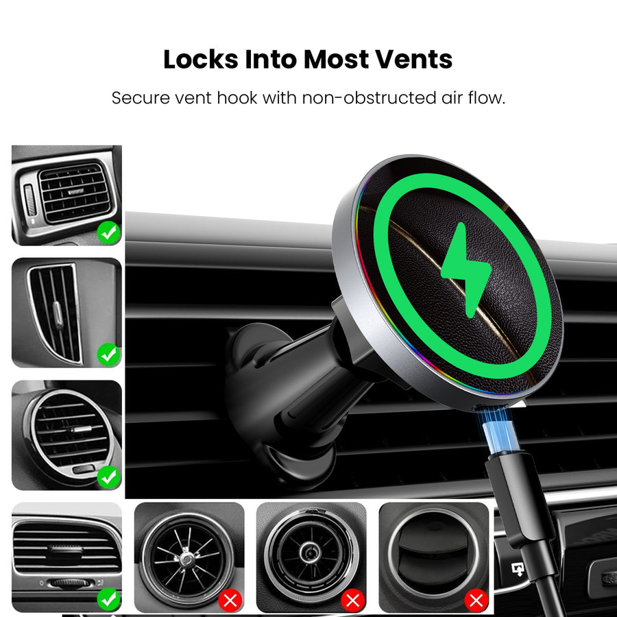MyBat Design Lab Magnetic Wireless Charging Vent Mount - Black - Black Basketballs - MCGWIRC21BK-090-7.jpg