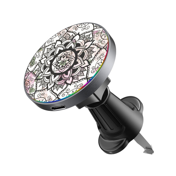 MyBat Design Lab Magnetic Wireless Charging Vent Mount - Black - Mandala - MCGWIRC21BK-113-2.jpg