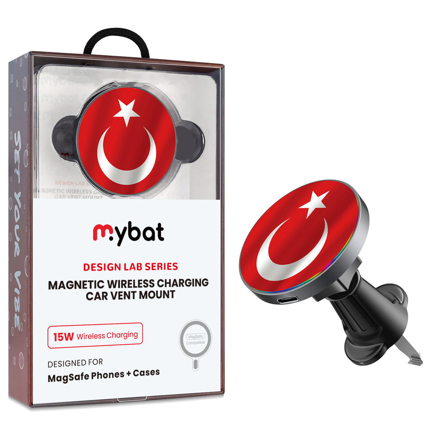 MyBat Design Lab Magnetic Wireless Charging Vent Mount - Black - Turkey Flag - MCGWIRC21BK-161-1.jpg