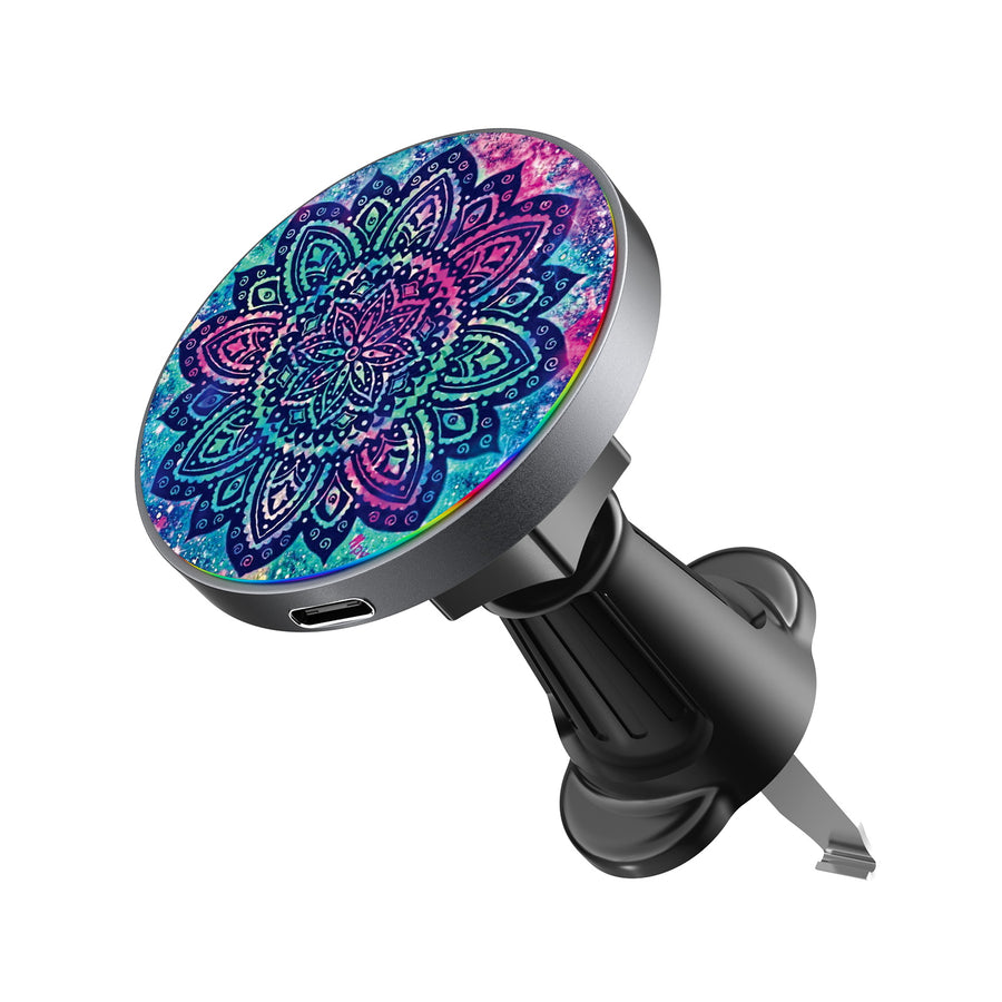 MyBat Design Lab Magnetic Wireless Charging Vent Mount - Black - Cosmic Mandala - MCGWIRC21BK-165-2.jpg