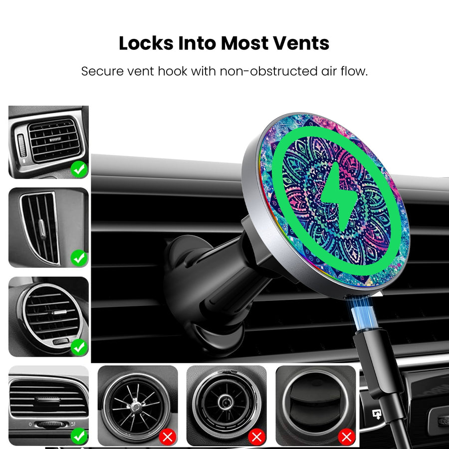 MyBat Design Lab Magnetic Wireless Charging Vent Mount - Black - Cosmic Mandala - MCGWIRC21BK-165-7.jpg